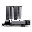 Jonsbo CA80 CPU-K&uuml;hler, Dual-Tower, 2 x 120mm, PWM, RGB - schwarz image number null