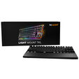 be quiet! Light Mount TKL Gaming-Tastatur, 80%, RGB - Silent Tactile, schwarz, DE (ISO) image number null