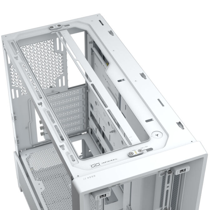 Corsair Frame 4000D PC-Geh&auml;use, Midi-Tower, E-ATX, Tempered Glass - wei&szlig; image number 2