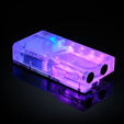 PHANTEKS R160C Reservoir - Transparent Acrylic Backplate, DRGB-LED image number null