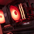 King Mod Systems Gaming-PC Mach 5 Rot, AMD Ryzen 5 7500X3D, RX 9070 XT - Fertig-PC mit Windows image number null