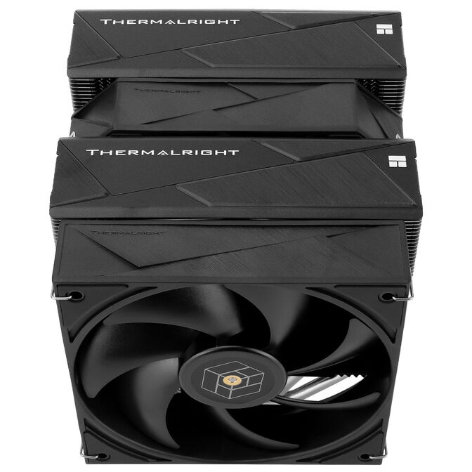 Thermalright Royal Pretor CPU-K&uuml;hler, Dual Tower - 120mm und 130mm, schwarz image number 3