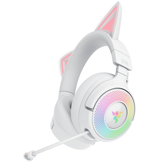Razer Kraken Kitty V3 Pro kabelloses Gaming-Headset, Chroma RGB - wei&szlig; image number 1