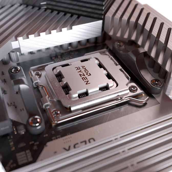 AMD Ryzen 7 9850X3D CPU, 8 Kerne, 5,6 GHz, Sockel AM5 (Granite Ridge) - boxed, ohne k&uuml;hler image number 4