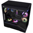 Lian Li Vector V100 PC-Geh&auml;use, Midi-Tower, ATX, RGB, Tempered Glass - schwarz image number null