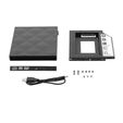 SilverStone TS06, 2,5 Zoll in Slim ODD Slot/External ODD Case - schwarz image number null