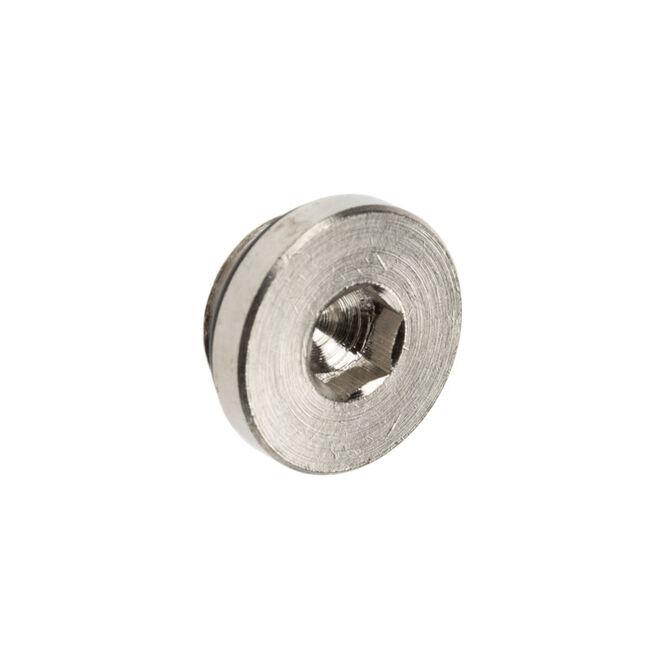 EK Water Blocks EK-Quantum Torque Surface End Tank Plug - nickel image number 0