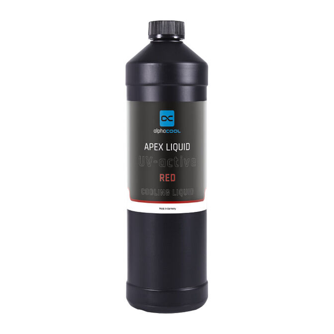 Alphacool Apex Liquid, UV-aktiv, Rot - 1l image number 0