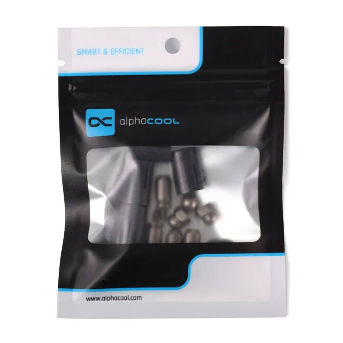 Alphacool Core Push Mounting 17 mm M3/M4/UNC 6-32 Set 4-Pack image number 5