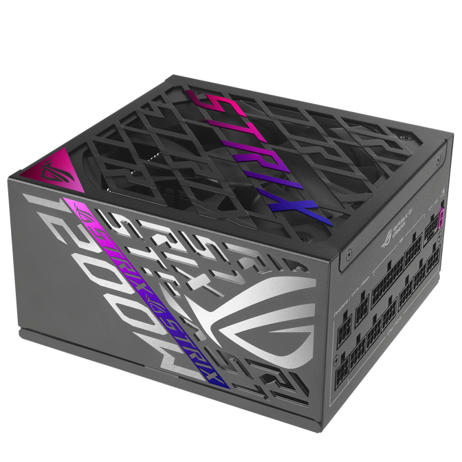 ASUS ROG Strix 1200 Platinum power supply, 80 PLUS Platinum, modular, PCIe 5.1 - 1,200 watts image number 2
