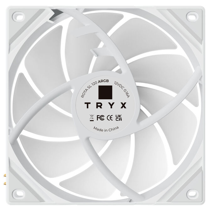TRYX ROTA SL ARGB L&uuml;fter - 120mm, wei&szlig; image number 8
