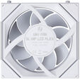 Lian Li UNI FAN SL-INF LCD FLEX Wireless L&uuml;fter, ARGB und LCD - 120mm, wei&szlig; image number null