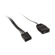 Akasa SOHO AR Addressable-RGB L&uuml;fter, schwarz - 120mm image number null