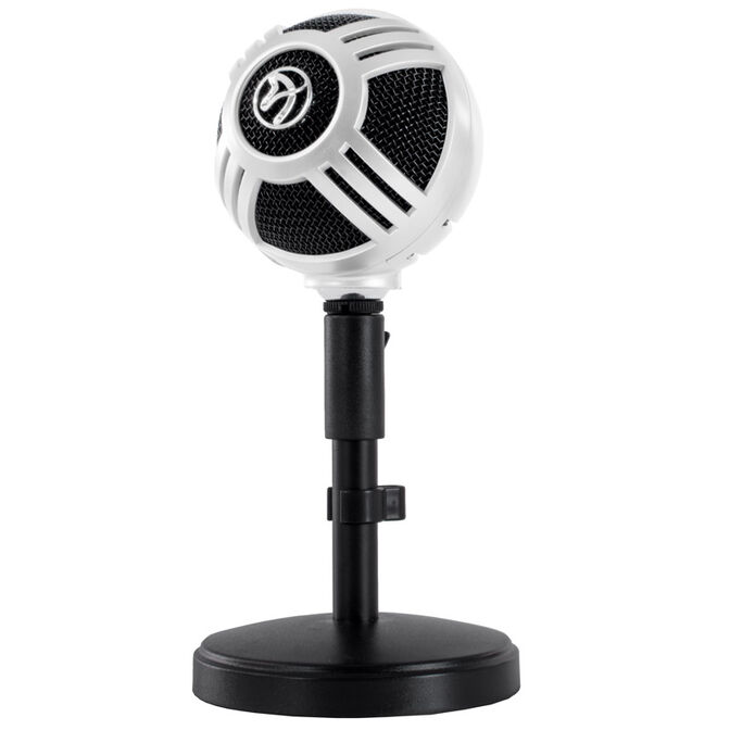 Arozzi Sfera Table Microphone, USB - white image number 0