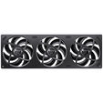 Jonsbo ZA-420BR PWM Fan, Reverse, ARGB - 3x 140mm, black image number null