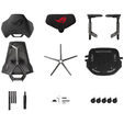 ASUS ROG Destrier Ergo Gaming Chair - black image number null