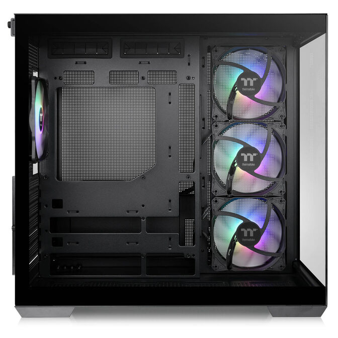 Thermaltake View 380 TG ARGB PC Case, Mid Tower, ATX, ARGB, Tempered Glass - Black image number 8