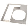 DimasTech PCI-Backpanel Mini-ITX, 2 Slots - Aluminium image number null