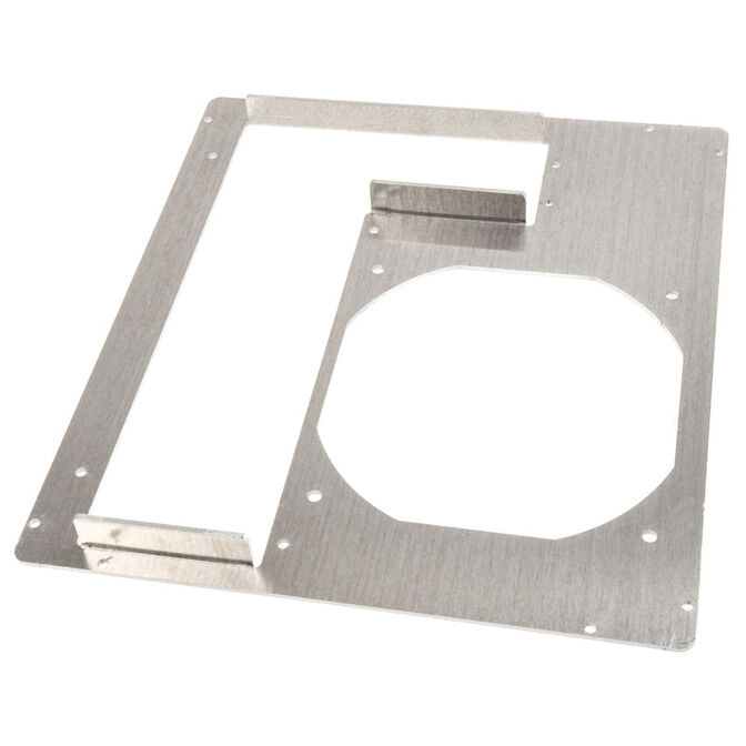 DimasTech PCI-Backpanel Mini-ITX, 2 Slots - Aluminium image number 0