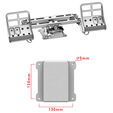 Virpil Controls R1 Falcon Pedals image number null