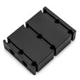 EK Water Blocks EK-Scalar Triple 2-Slot - Acetal image number null