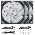 TRYX ROTA SL ARGB L&uuml;fter -  3er-Pack, 120 mm, schwarz image number null