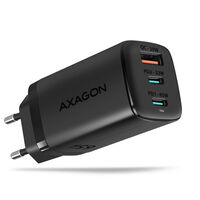 AXAGON ACU-DPQ65 Ladeger&auml;t, 2x USB-C, 1x USB-A, PD3.0/QC4+/PPS, 65W - schwarz