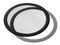 DEMCiflex Staubfilter 200mm, rund - schwarz/schwarz