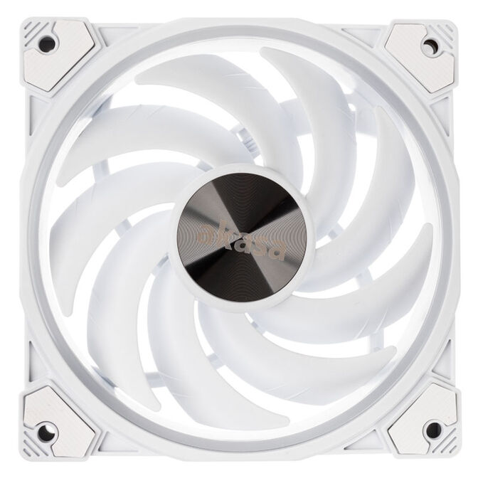 Akasa SOHO AR Addressable-RGB Fan, white - 120mm image number 2