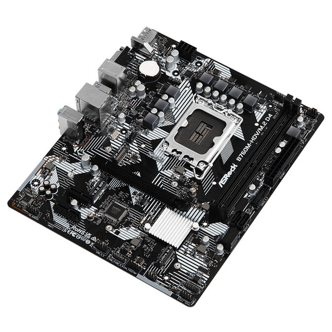 ASRock B760M-HDV/M.2 D4, Intel B760 Mainboard - Sockel 1700, DDR4 image number 4