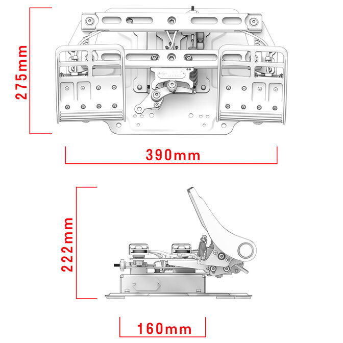 Virpil Controls R1 Falcon Pedals image number 3