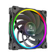 Akasa SOHO H4 Plus CPU-K&uuml;hler & AR12 Reverse-L&uuml;fter, RGB - schwarz image number null