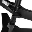 SilverStone SST-ARM23BS-L - Dual Monitorarm - schwarz image number null