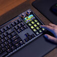 CORSAIR Galleon 100 SD Gaming Keyboard, Full-Size, Integrated Stream Deck, Hot-Swap, DE - Black image number null