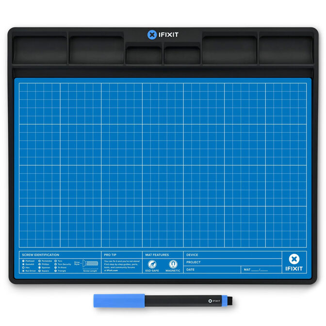 iFixit Pro Tech Toolkit + iFixit FixMat magnetische Projektmatte, ESD-gesch&uuml;tzt - blau image number 4