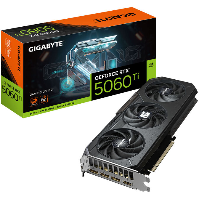 Gigabyte GeForce RTX 5060 Ti Gaming OC, 16384 MB GDDR7 image number 0