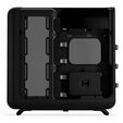 HYTE X50 Air Midi Tower - Pitch Black image number null