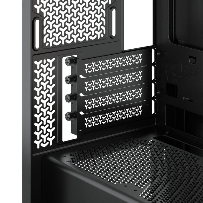 Corsair 2800X RS-R ARGB PC-Geh&auml;use, Mini-Geh&auml;use, mATX, Tempered Glass - inklusive 3x 120-mm-L&uuml;fter, schwarz image number 11