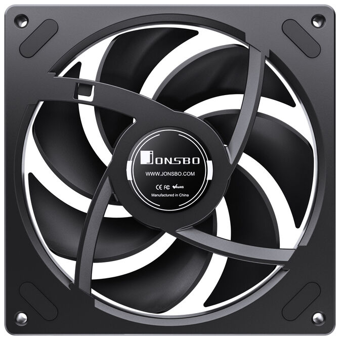 Jonsbo ZA-140B PWM Fan, ARGB - 140mm, black image number 8