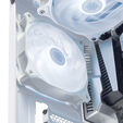SilverStone Air Blazer 120RW fan, ARGB - 120mm, white image number null