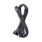 CableMod C-Series Pro ModMesh 12V-2x6 Cable, Sleeved, 16-Pin to 4x 8-Pin, for Corsair Type 4 and 3 PSUs - carbon, 60cm