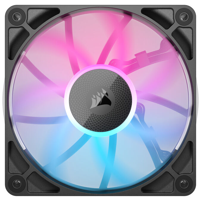 Corsair iCUE LINK RX120 RGB Series, PWM Fan - 120mm, black image number 1