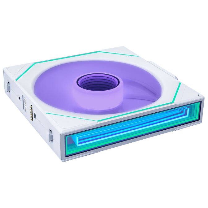 Lian Li UNI FAN SL-INF Wireless L&uuml;fter, ARGB, PWM - Reverse Blade, 140mm, wei&szlig; image number 1