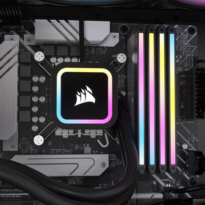 Corsair Dominator Titanium DDR5-6000 RAM, CL30, EXPO - 64 GB Dual-Kit, grau image number 5