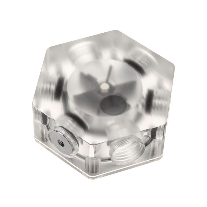 Bitspower Hexagon Flow Indictor image number 1
