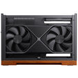 Jonsbo T9 Black PC-Geh&auml;use, Mini-Geh&auml;use, ITX, PCIe 5.0 Riserkabel - schwarz image number null
