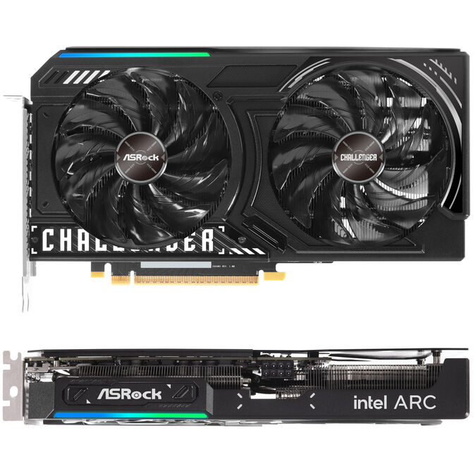 ASRock Arc B580 Challenger 12GB OC Grafikkarte, 12288 MB GDDR6 image number 2