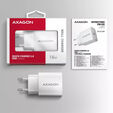 AXAGON ACU-QC18 Charging Adapter, 18 W - white image number null