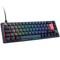 Ducky One 3 Cosmic Blue SF Gaming Keyboard, RGB LED - MX-Speed-Silver