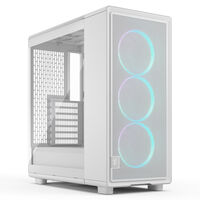 Fractal Design Epoch White RGB TG Clear tint PC-Geh&auml;use, Midi-Tower, ATX, Tempered Glass - wei&szlig;